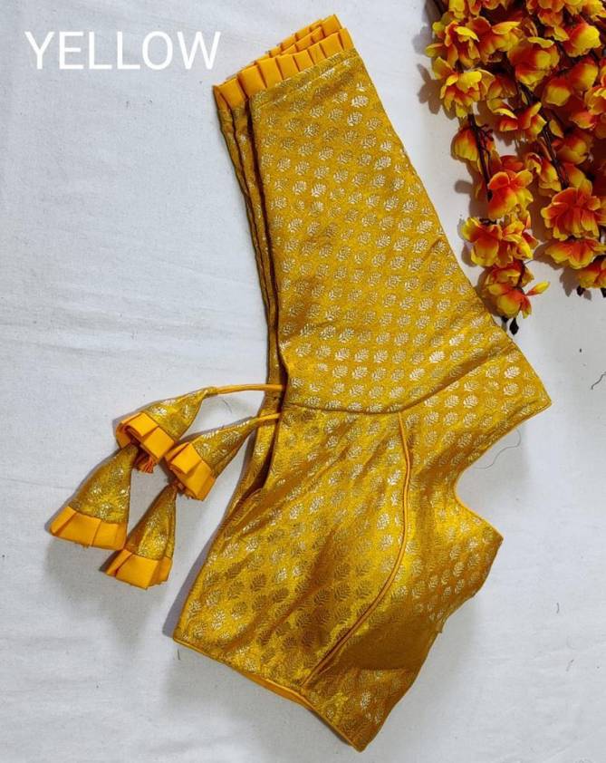 Ruhi fashion 118 Khatan Banarasi Blouse Catalog