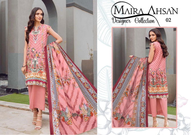 Maira Ahsan Designer Collection 1 Fancy Designer Casual Wear  Karachi Dress Material Collection
