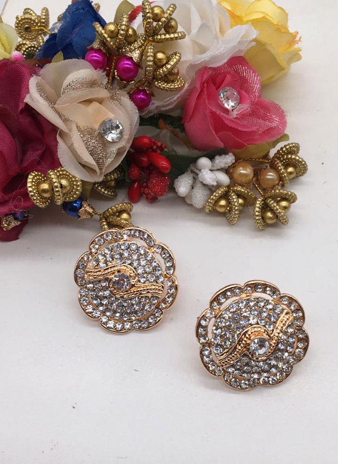 Latest Designer Party Wear Diamond Earring Collection 