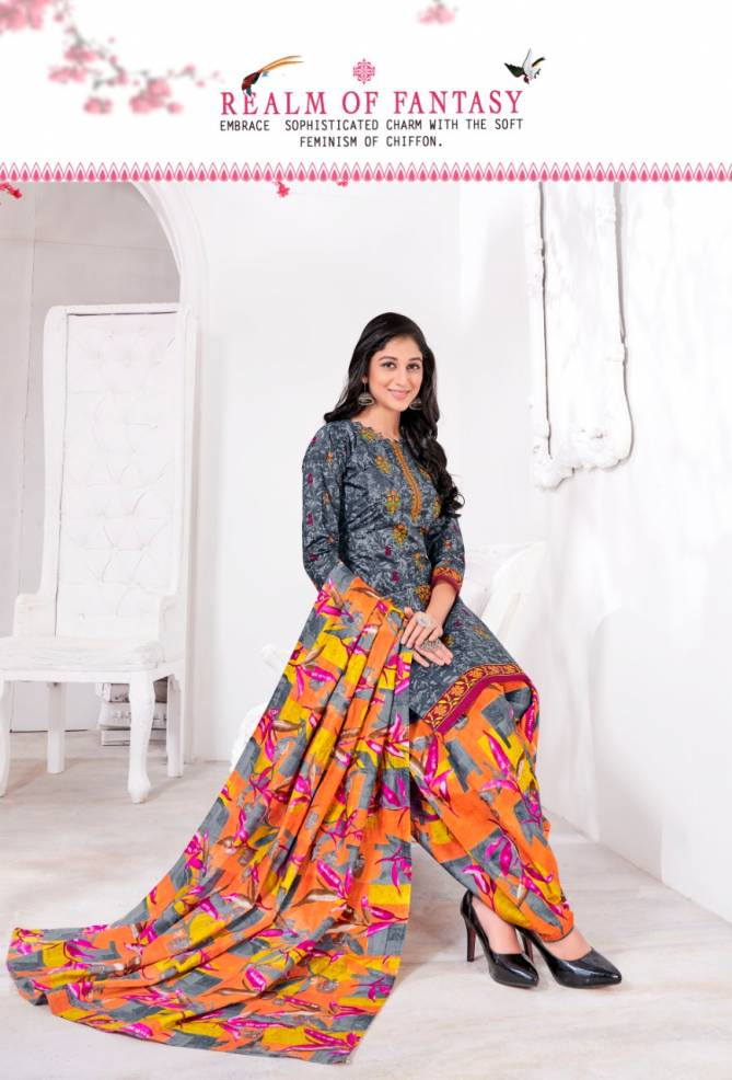Bindee Creation Kudi Patiyala Latest pure Cotton Printed Dress Material 