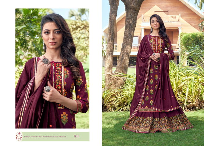 Rangoon Kathak Exclusive Latest Fancy Designer Pure Cotton Print with khatli Hand Work Designer Dress Material Collection
