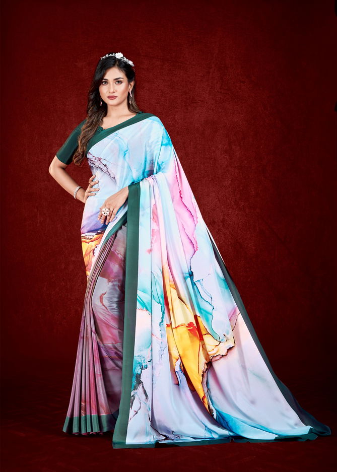 Espana By Jivora Crepe Soft Silk Desginer Online Sarees Wholesale