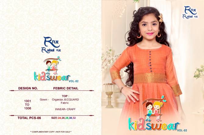 Rnx Kidswear 2 Heavy Designer Wedding Wear Kids Wear Collection
