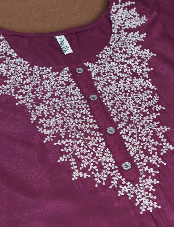 Kalaai Rayon Silk Blend Embroidery Kurti With Bottom Dupatta Wholesalers In Delhi
