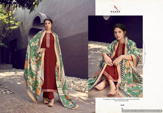 Kaara Makhmali Fancy Designer latest Casual Wear Pure Pashmina Designer Salwar Kameez Collection
