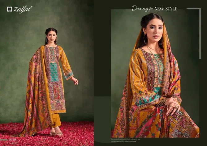 Raabta Vol 2 By Zulfat Jam Cotton Dress Material Wholesale Shop In Surat