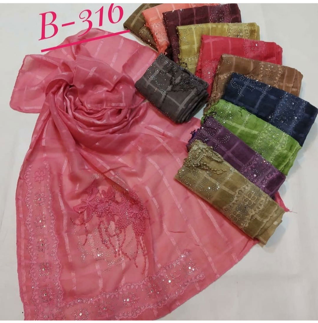 B 316 Heavy Stylish Fancy Hijab Collection 