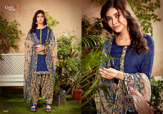 Gori Ekta Vol 6 Latest Regular Wear Printed Cotton With Beautiful Gala Tie Dress Material Collection 