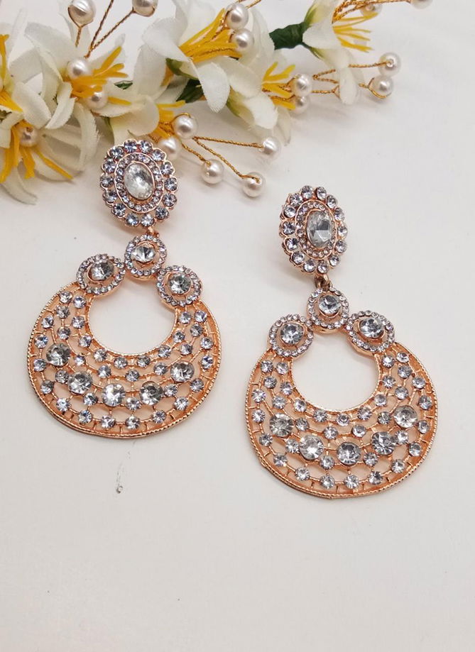 Fancy Party Wear And For Wedding Long Earrings Collection