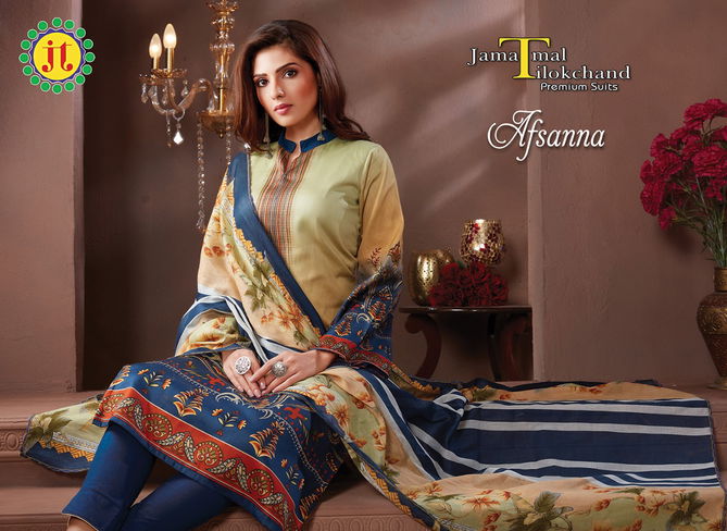 Jt Afsana Latest Fancy Designer Regular Casual Wear Printed Cotton Dress Material Collection
