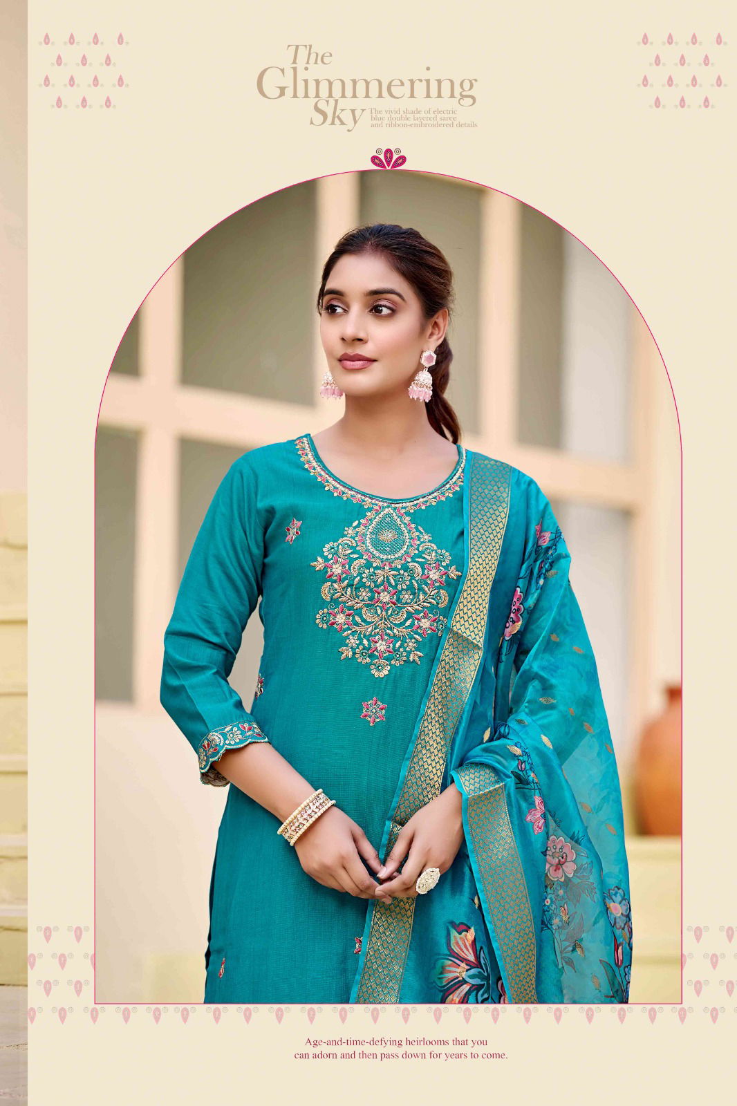 Emly By Rangmaya Designer Kurti With Bottom Dupatta Exporters In India