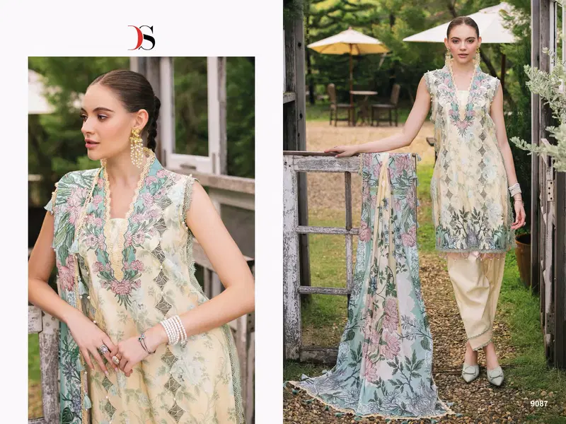 Deepsy Jade Urban 25 Chiffon Dupatta Pakistani Suit Collection