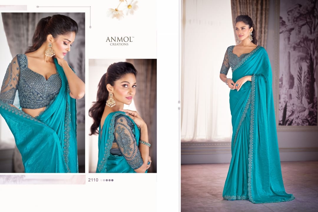 Kaina Vol 2 By Anmol Embroidery Saree Suppliers In India