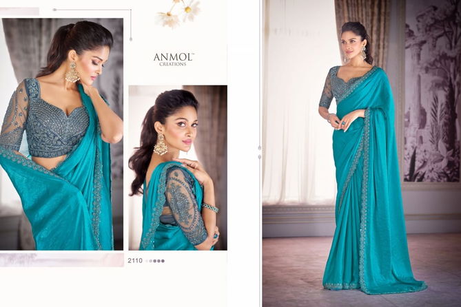 Kaina Vol 2 By Anmol Embroidery Saree Suppliers In India