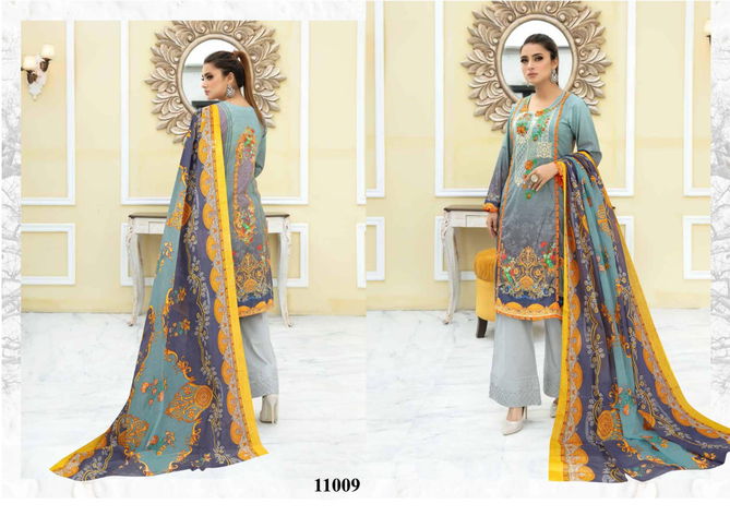 Iris 11 Latest Fancy Designer Casual Wear Cotton Karachi Dress Materials Collection
