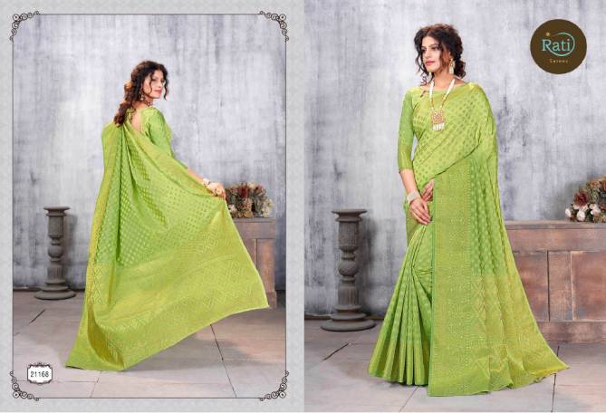 Rati Gajgamini Latest Fancy Designer Stylish Festive Wear Fancy Silk Saree Collection
