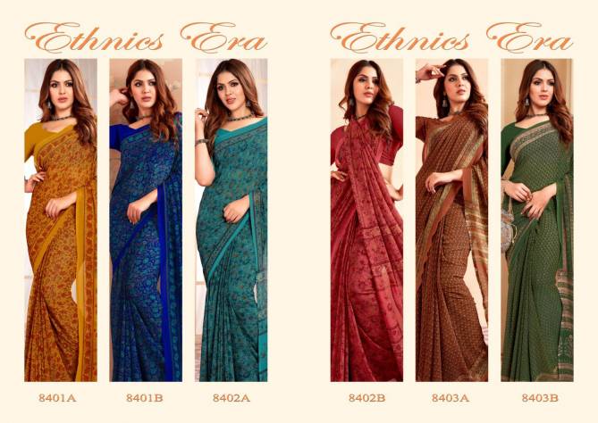 Ethnics Era By Sushma Printed Weightless Saree Exporters In India