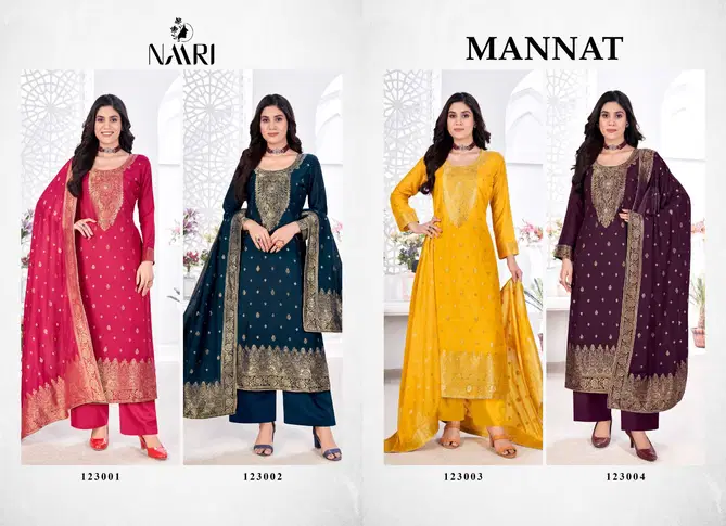 Mannat By Naari Muslin Designer Salwar Kameez Wholesale Shop In Surat