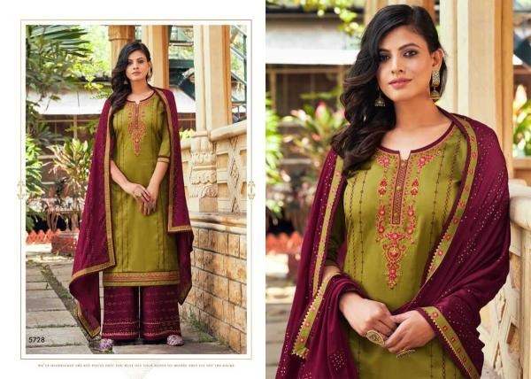 Kessi Safari 3 Latest Casual Wear Jam SIlk With Embroidery Work Top With Four Side less Dupatta Designer Dress Material Collection
