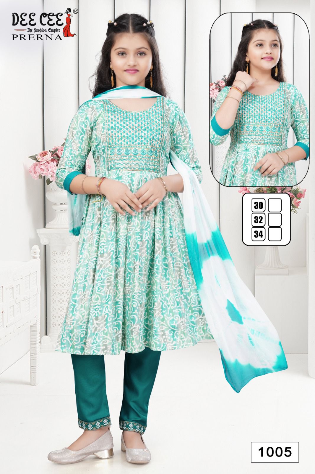 Prerna By Deecee Kids Girl Wear Kurti With Bottom Dupatta Orders In India