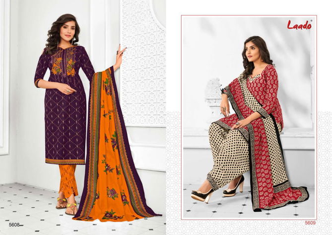 Laado 56 Latest Fancy Regular Casual Wear Designer Printed Cotton Collection
