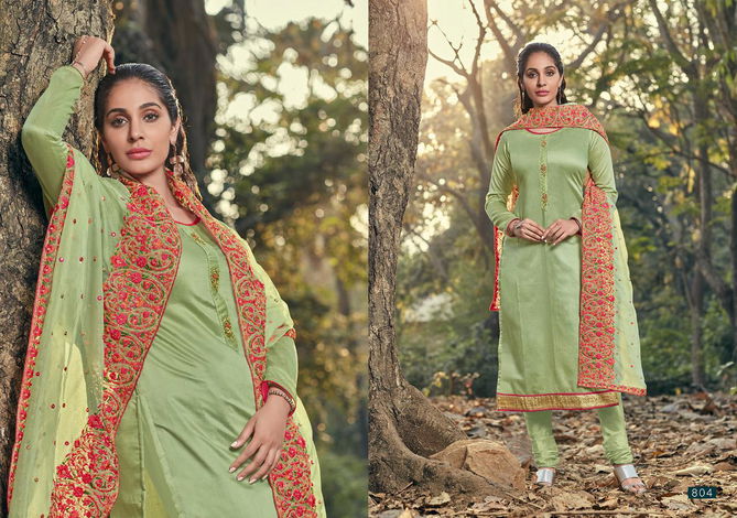 Kasmeera Jasmin Latest Designer Ethnic Wear Soft Cotton With Digital Printed Dupatta Dress Material Collection
