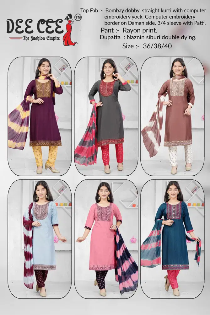 Nafiza By Deecee Kids Girl Wear Kurti With Bottom Dupatta Wholesale Online