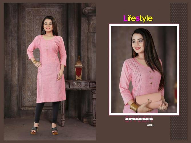 Aagya Lifestyle 4 Latest Ethnic Regular Wear Designer Rayon Kurtis Collection