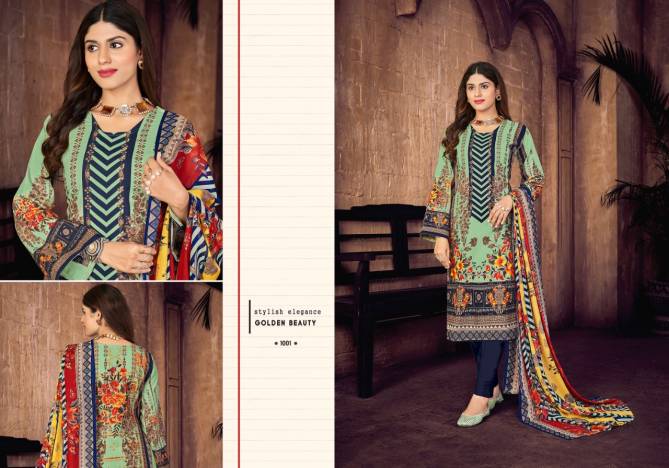 Fabulous Elaf New Fancy Casual Wear Cotton Printed Pakistani Dress Collection 