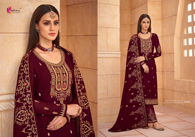 Kesari Hayat 1 Festive Wear Georgette Embroidery Diamond Work  Designer Salwar Kameez Collection
