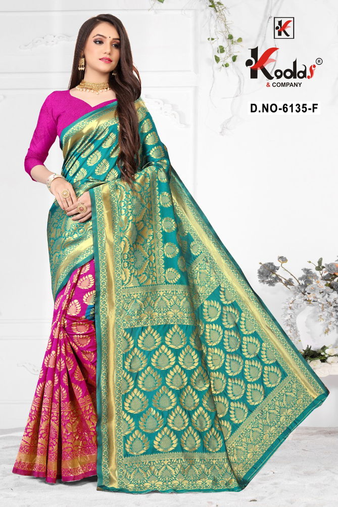 Suzuki 6135 Casual Wear Silk Designer Fancy Sarees Collection
