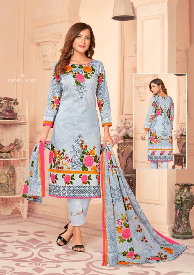 Jagruti Nargis 11 Latest Regular Casual Wear Karachi cotton Printed Cotton Dress Material Collection
