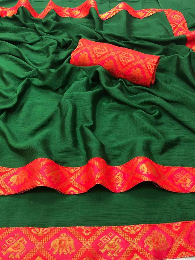 Anarika 20 Latest Fancy Festive Wear Printed Blouse Designer Soft Silk Saree Collection