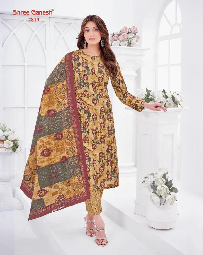 Samaiyra Vol 18 By Shree Ganesh Printed Cotton Dress Material Exporters In India