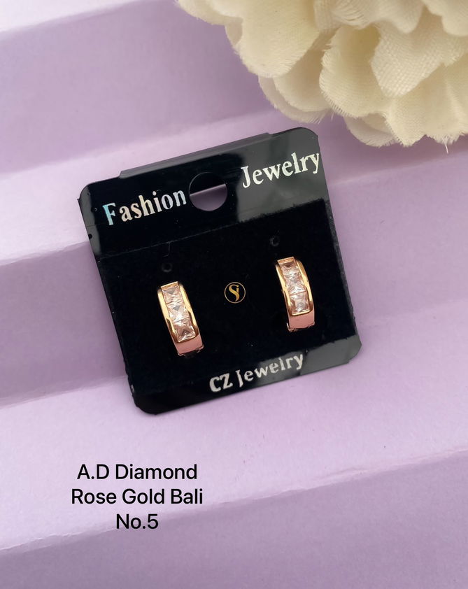 Diamond Rose Gold And Silver Tops Exporters in India