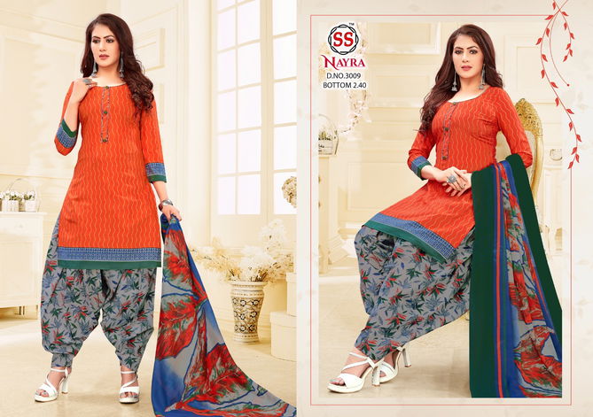 Nayra 3 Latest Designer casual Regular Wear Printed Pure Cotton Collection
