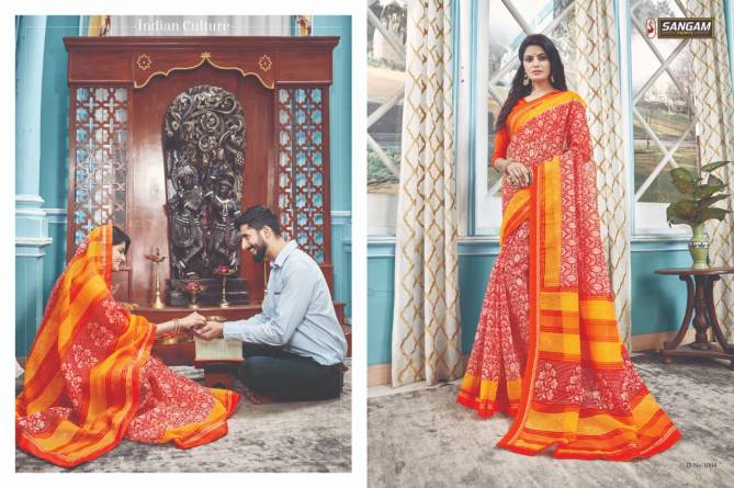 Sangam Panihari Latest Designer Festive Wear Fancy Printed Kota Sarees Collection
