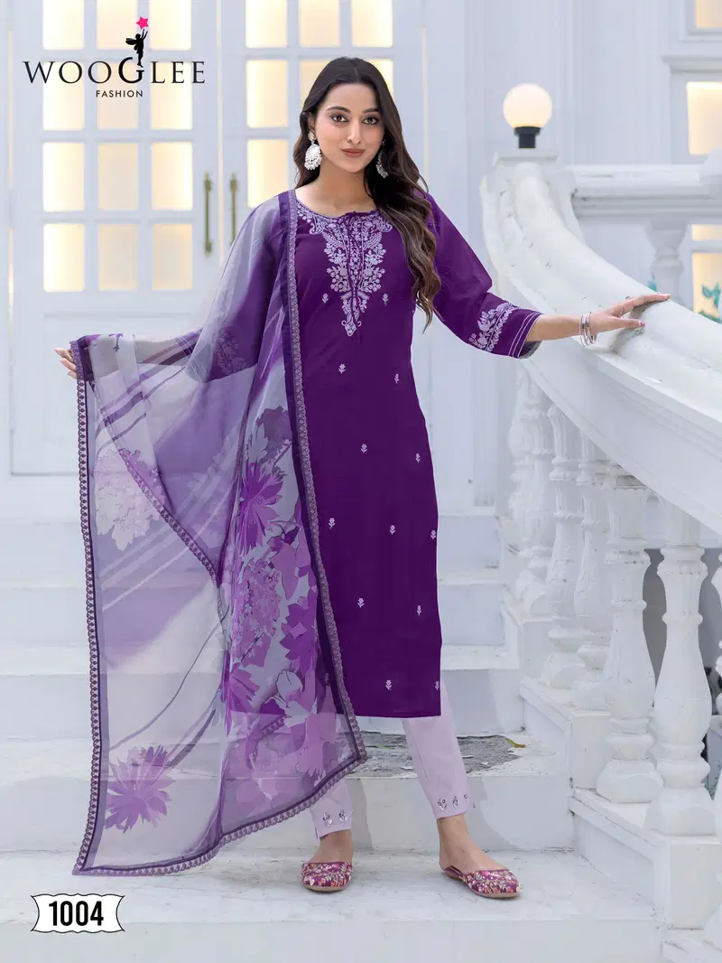 Nirvee By Wooglee Modal Kurti With Bottom Dupatta Wholesalers In Delhi