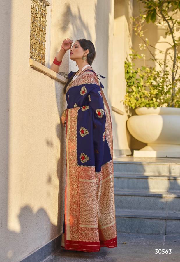 Shangrila Shefali Silk Latest Collection Of Designer Festive Wear Saree Collection 