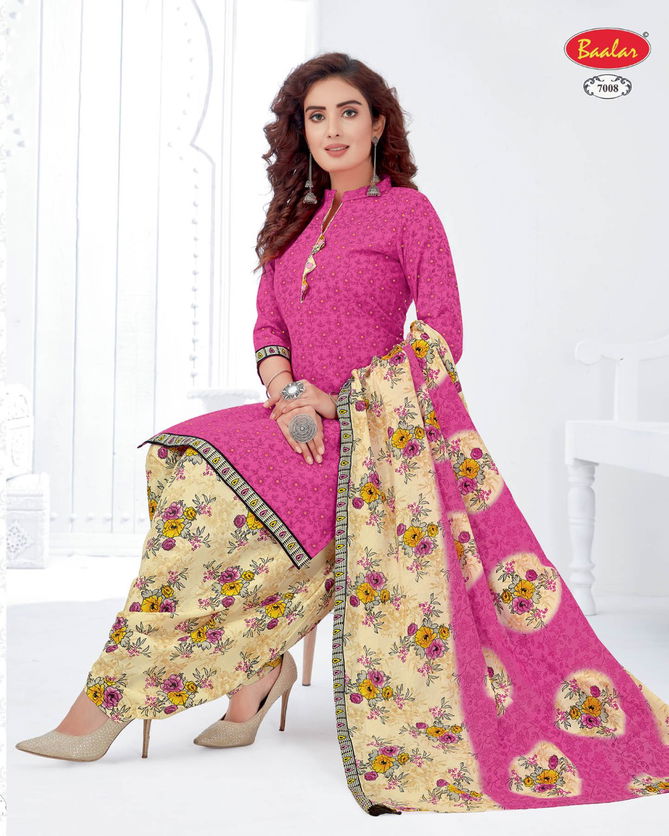 Baalar Zaara 7 New Collection Of Pure Cotton Printed Dress Material 