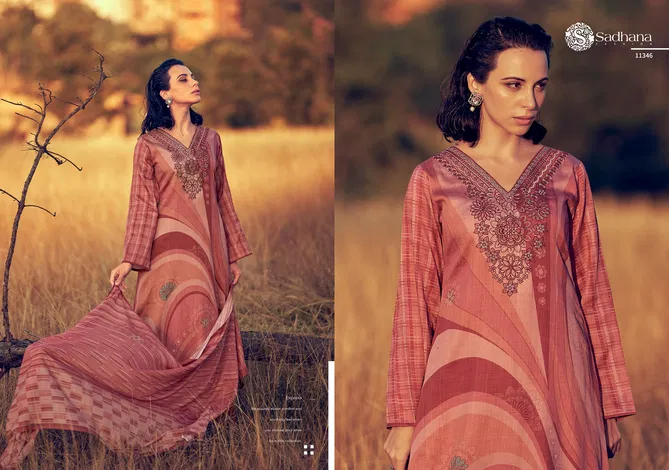 Amaya By Sadhana Jam Cotton Digital Printed Dress Material Orders In India