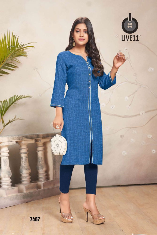 Rangeela 12 Latest Printed Rayon Daily Wear Designer Kurtis Collection
