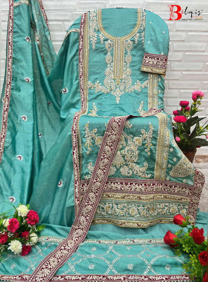 Bilqis B 104 A To C Pakistani Wholesale Salwar Suit Suppliers In Mumbai