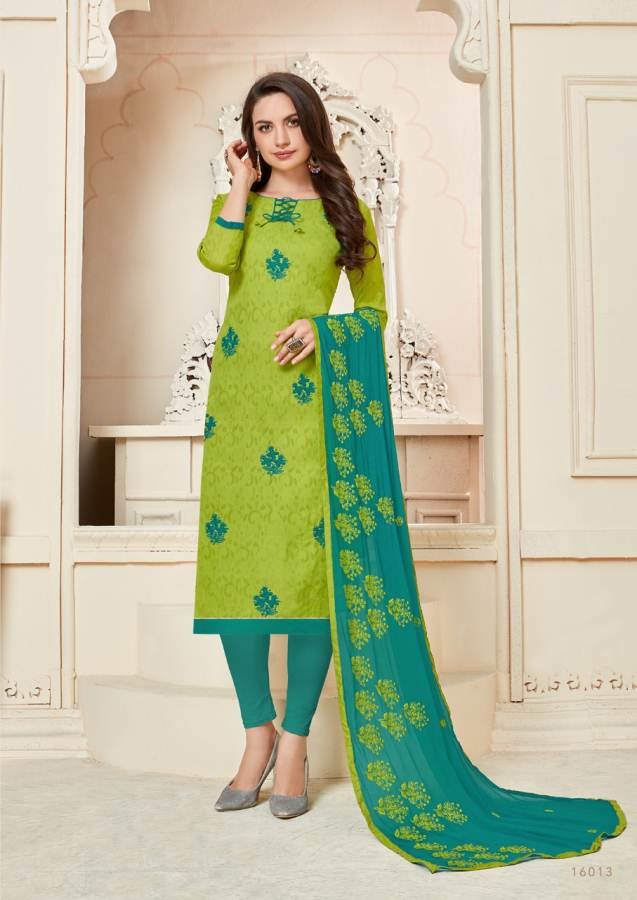 Relish - 16 Exclusive Collection Of Casual Wear Dress Material 