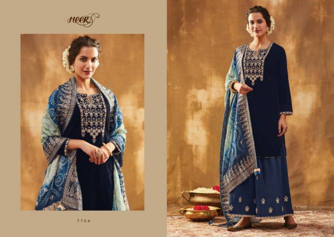 KIMORA BANDHNI Latest Heavy Designer Wedding Wear Pure Spun Silk Jacquard Embroidery with Digital Banadhani Print Salwar Suit Collection 
