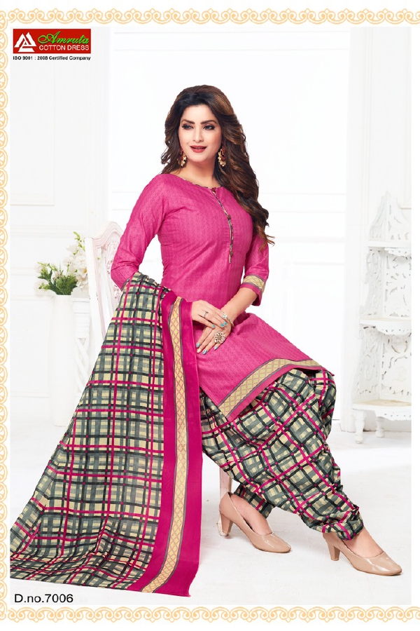 Amruta Patiyala House 7 New Latest Designer Printed Cotton Dress Material Collection 