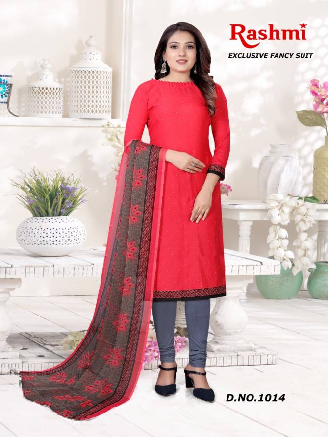 Amit Rashmi 14 Regular Wear Synthethic Printed Designer Dress Material Collection