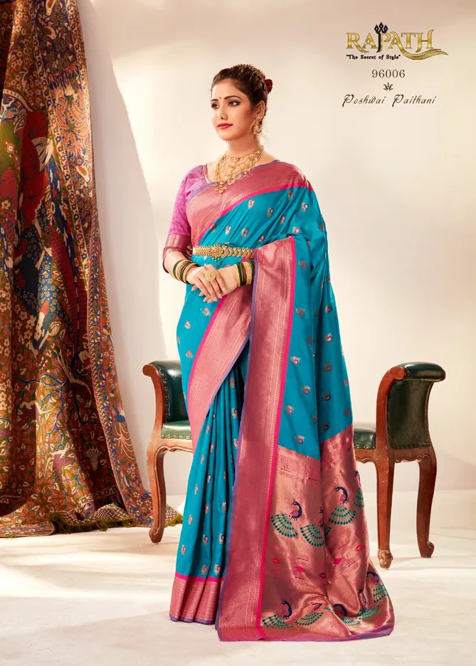 Mihira By Rajpath Paithani Silk Banarasi Saree Wholesale Shop In Surat