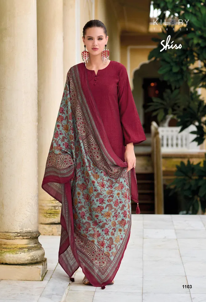 Shiso By Kilory Viscose Modal Silk Salwar Kameez Suppliers In India