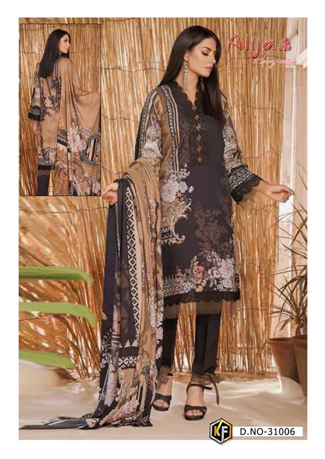 Alija B Vol 31 By Keval Cotton Printed Pakistani Dress Material Exporters In India